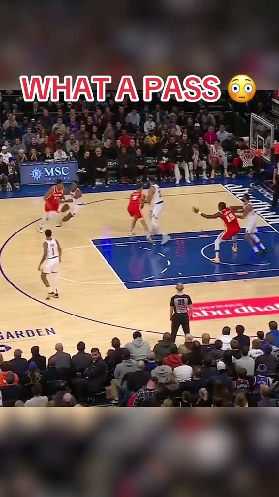 Dyson Daniels had eyes behind his head on this play ?‍?