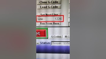 mach3 gcode line screen capture