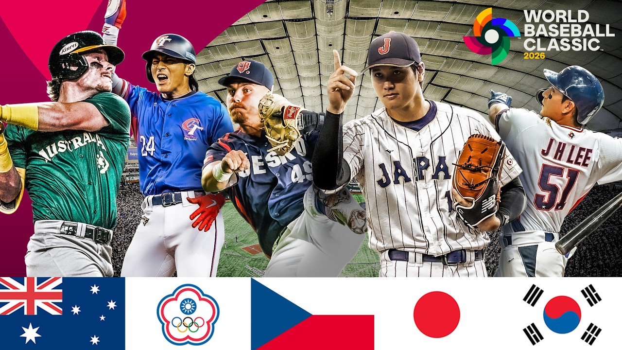2026 World Baseball Classic Preview: Pool C (Australia, Chinese Taipei, Czechia, Japan, Korea)