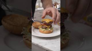 Mini Double Cheeseburger ?? | Satisfying Mini Cooking #Shorts #minicooking
