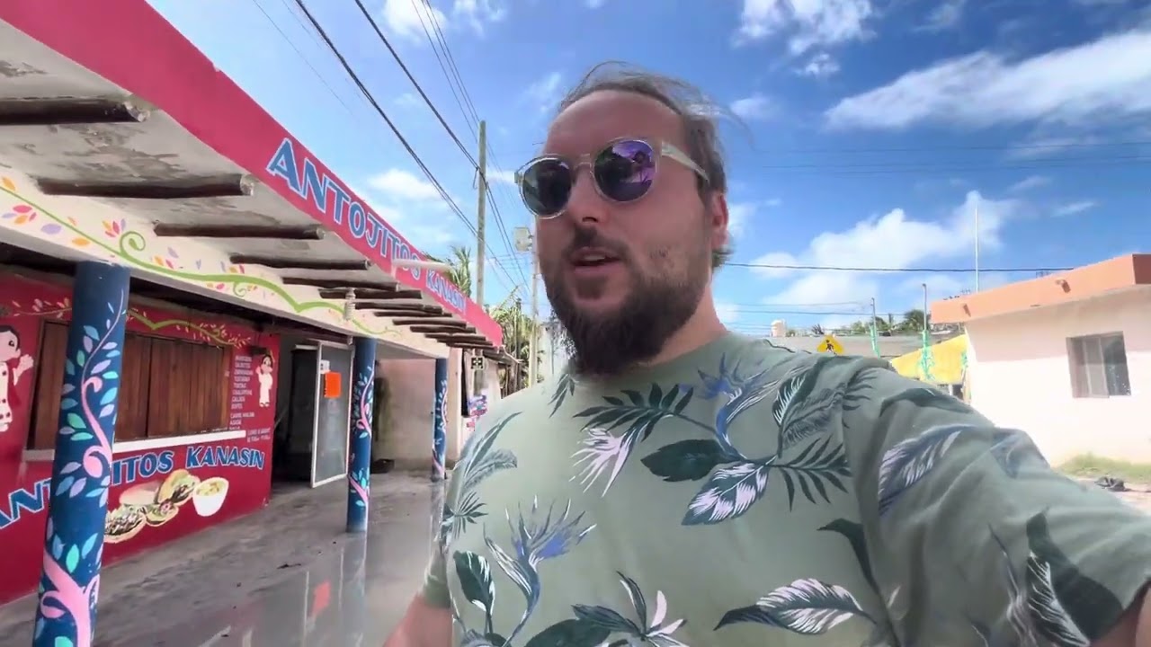 Holiday From Hell! STRANDED on Dangerous Holbox Island Flood in México 🇲🇽