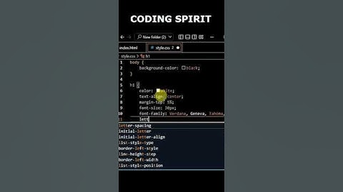 Text Glitch Effect Using HTML & CSS #shorts