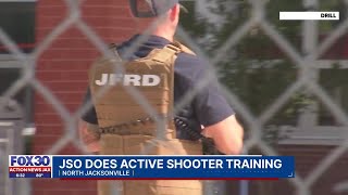 JSO, other agencies take part in active shooter drill at a Jacksonville high school