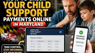 How to check your child support payments online in Maryland