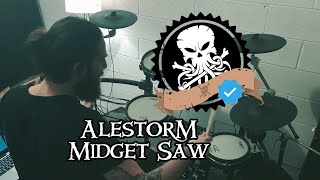 Alestorm - Midget Saw (Drum cover)