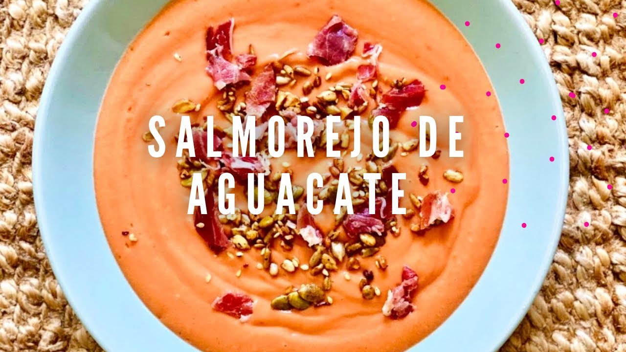 SALMOREJO DE AGUACATE