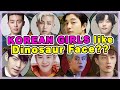 ANIMAL FACE TYPE (male ver). K-POP Idols who look like DINOSAUR, MONKEY and CAMEL?!