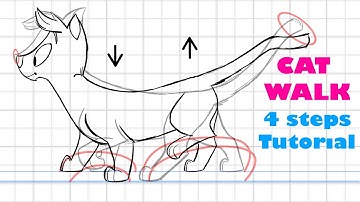 CAT WALK Animation Tutorial