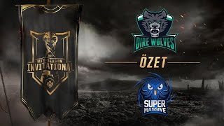 Dire Wolves ( DW ) vs SuperMassive eSports ( SUP ) Maç Özeti | MSI 2017 Ön Eleme 3. gün
