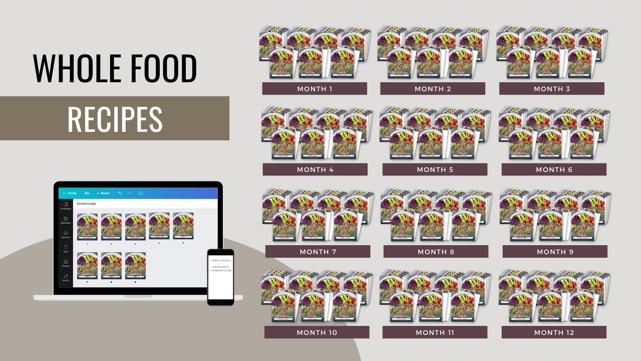 Done for you gluten free & whole foods recipes month 12 for your health