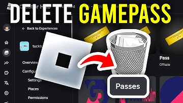 How To Delete A Gamepass On Roblox - Full Guide