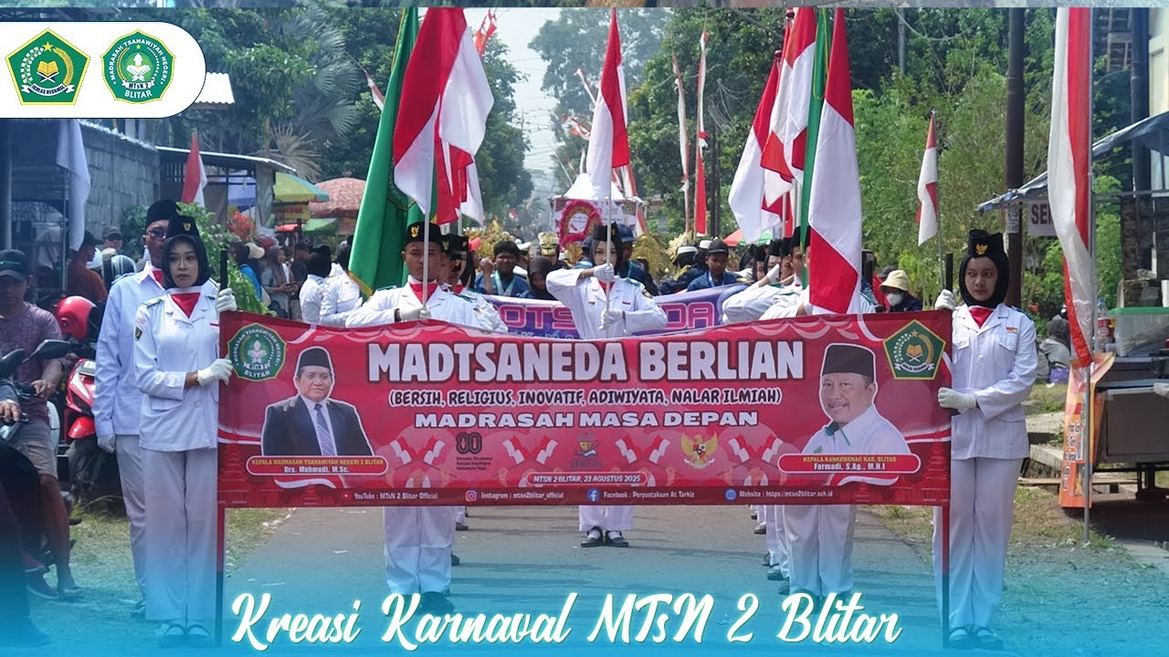 Harmoni Budaya di Tengah Perjuangan: MTsN 2 Blitar Merayakan Kemerdekaan