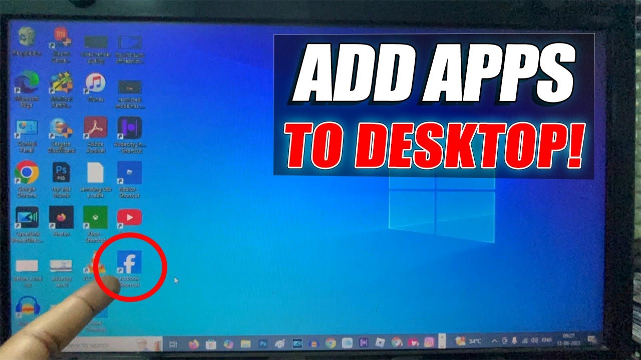 how to add microsoft store downloaded apps to desktop? YouTube