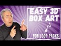 The Easy Way to Make 3D Box Art for your Loop Pack or Beat Kit