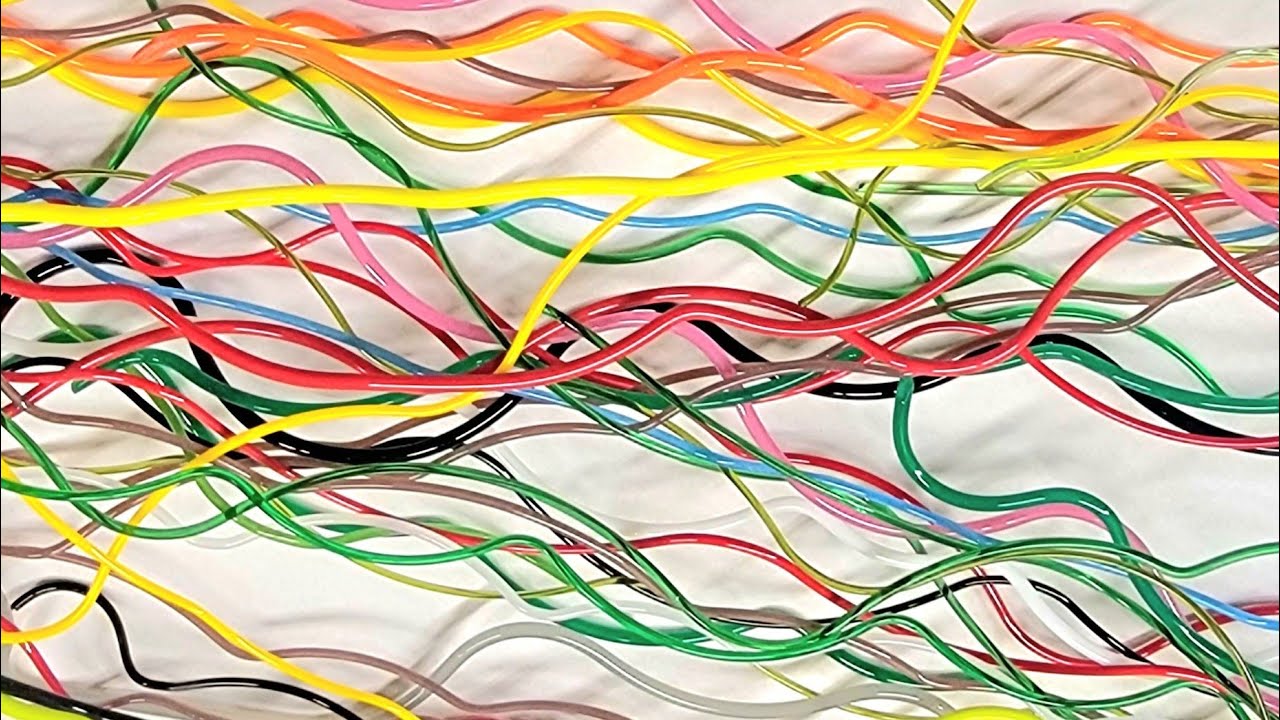 Bending Glass Stringers with Chalk By  Ginny Lovell aka Tia Murphy