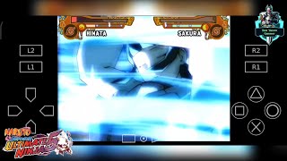 [AetherSX2] Hinata game play free battle | Naruto Shippuden UN4 - 5