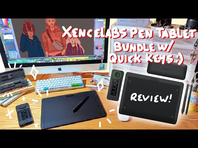 Trying Out the Xencelabs Medium Pen Tablet and Quick Keys Remote - GeekDad