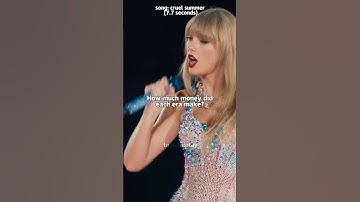 how much money did each era make? | #taylorswift #shorts #edit #fyp #viral #blowup #fypシ゚ #omgpage