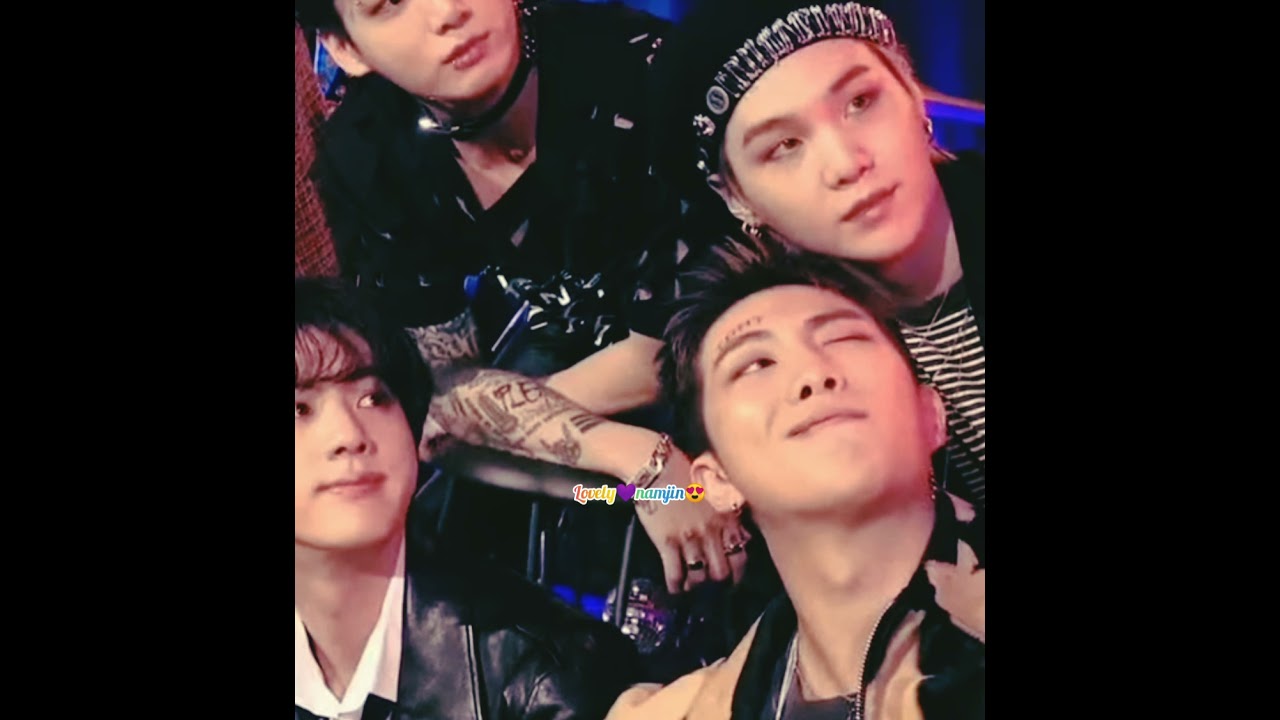 #Namjin~🤗Beautiful💞 Moments_Bts💜Season's Greetings 2022✨Snehithane x in my bed_ song mix