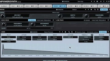 MPowerSynth tutorials - Part 4 - Noise generator