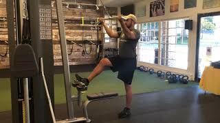 Pulldown Standing Reverse Grip (TS)