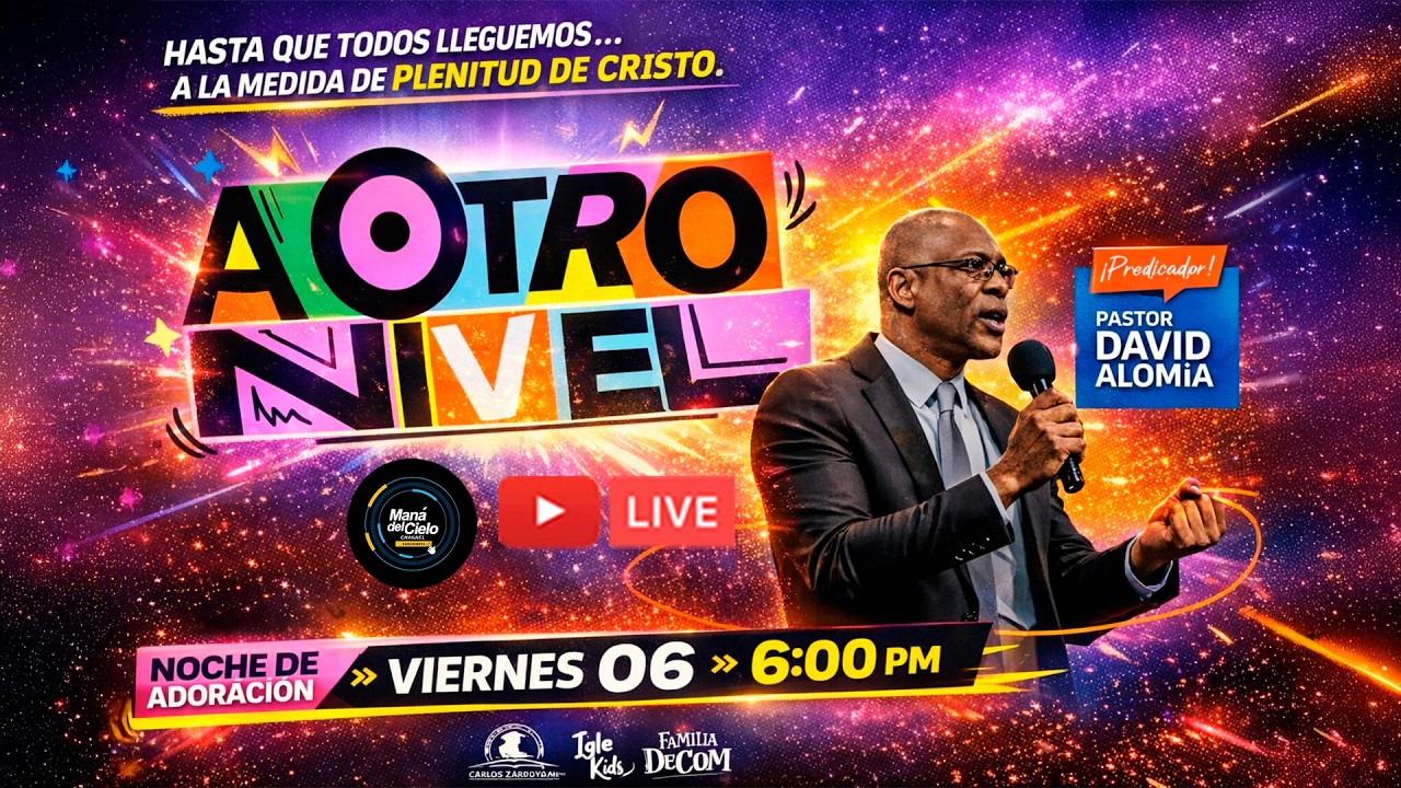 🔴EN VIVO 2026🔴A OTRO NIVEL💥Vence LA PEREZA ESPIRITUAL🔴PASTOR DAVID ALOMIA🔥