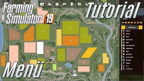 LS19: Tutorial: Menü des Spiels - für Einsteiger