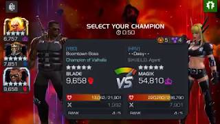 AW Highlights : 5* Blade VS Debuff Immune Magik Attempt