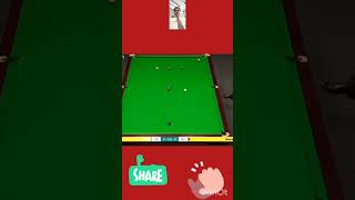 What a fluke shot by Lca Brecel#lucabrecel #snookertricks #snookerbar #snooker #billiards #cueball