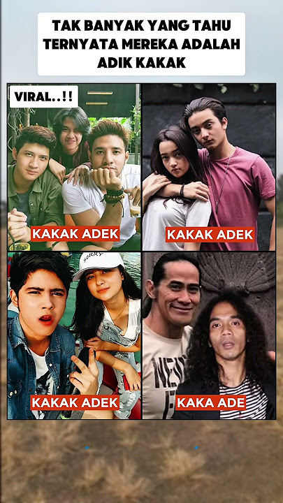 #viral #news tak banyak yang tahu ternyata mereka adalah adik kakak