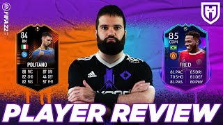 POLITANO 84 E FRED 85 RTTK /// FIFA 22 PLAYERS REVIEW