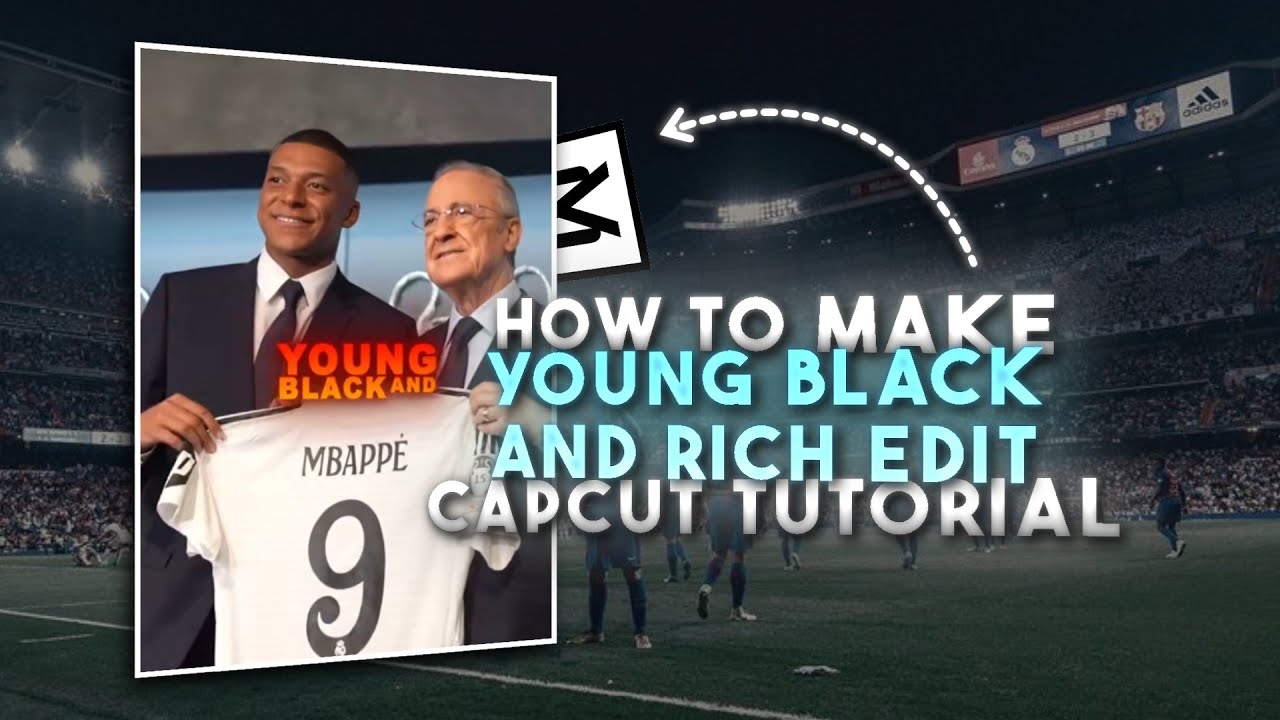 Viral Young Black and Rich Edit Tutorial on Capcut | How To Make Viral ...