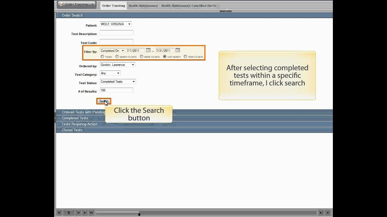 Completing Charts In Ehr