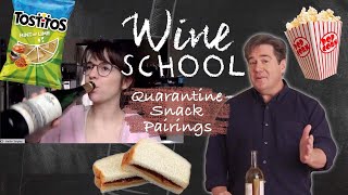 Wine Expert Teaches Wine Idiot How to Pair Wine with Snacks | Wine School | Food \u0026 Wine