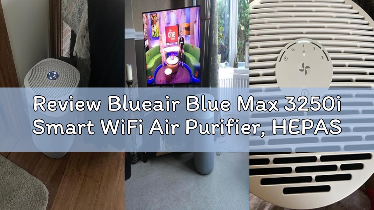 Review Blueair Blue Max 3250i Smart WiFi Air Purifier, HEPASilent