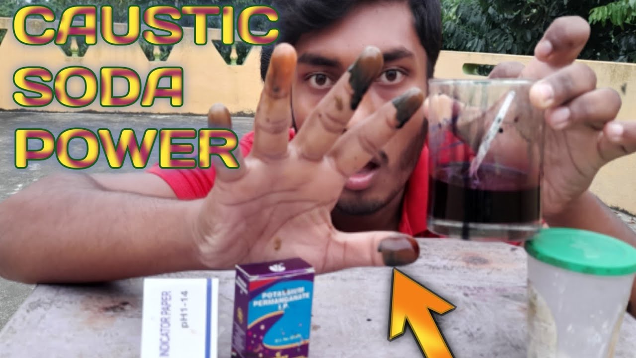 What Happens When You Combine Caustic Soda and Water? You Won't Believe