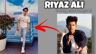 riyaz aly Instagram first post | old photos of Riyaz screenshot 2