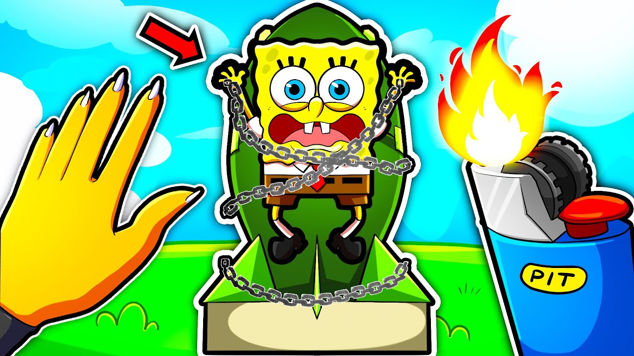 FACCIO ESPLODERE SPONGEBOB CON UNA BOMBA ATOMICA CON DRCAT! BOMBA SKIBIDI TOILET?! *ILLEGALE*
