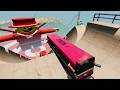 Super High Speed Car Jump – Brutal Destructive Landing  BeamNG drive #beamngdrive #beamngcrash
