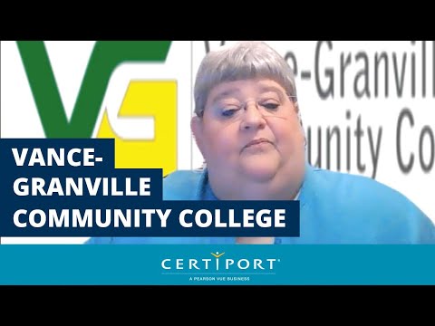 The Value of Certification: Vance-Granville Community College, Part One