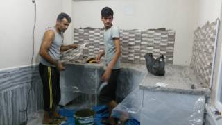 Fayansçı olmak nemene bişeymiş bide biz döşeyelim dedik