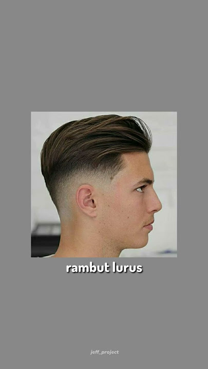 4 potongan rambut undercut berdasarkan jenis rambutnya