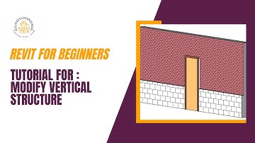 Part 6. Revit for Beginners (Modify Vertical Structure) #rolandshub