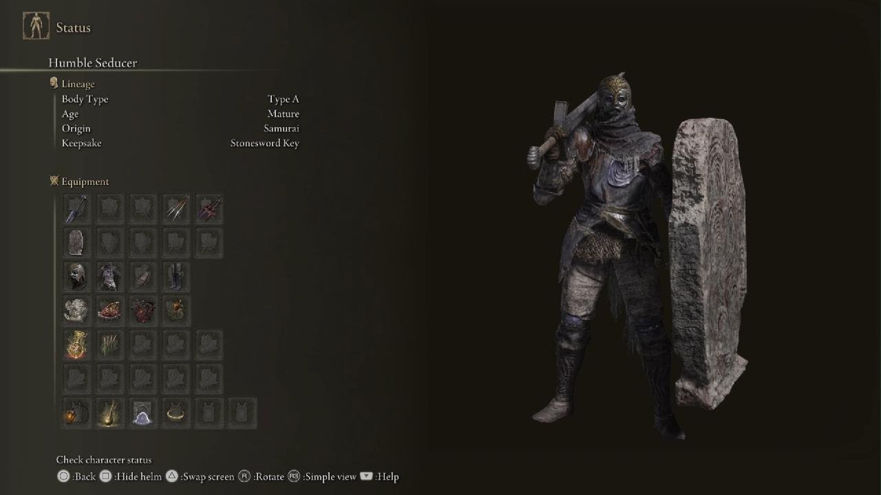 Bedlamite Rising ELDEN RING Outfit #731 (Bedlamite Aseem, Warrior of the Chaos Flame ...
