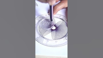 How Many Circles were Drawn ? #shorts #spirograph #satisfying #asmr #relaxing