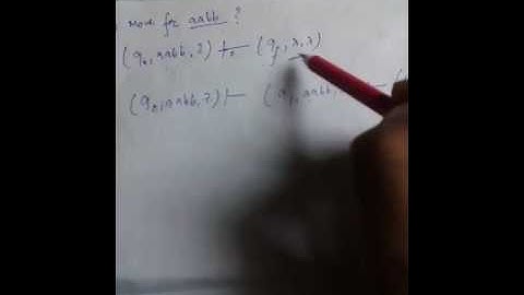 Push down automata part 2