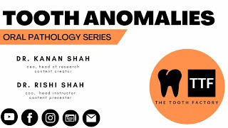 Oral Pathology: Tooth Abnormalities 1 | Full Lecture 2022 screenshot 3