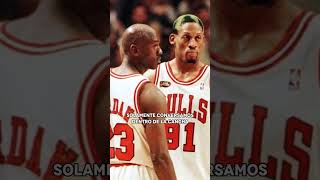 DENNIS RODMAN y su relación con MICHAEL JORDAN y SCOTTIE PIPPEN #nba #bulls  #jordan #dennisrodman
