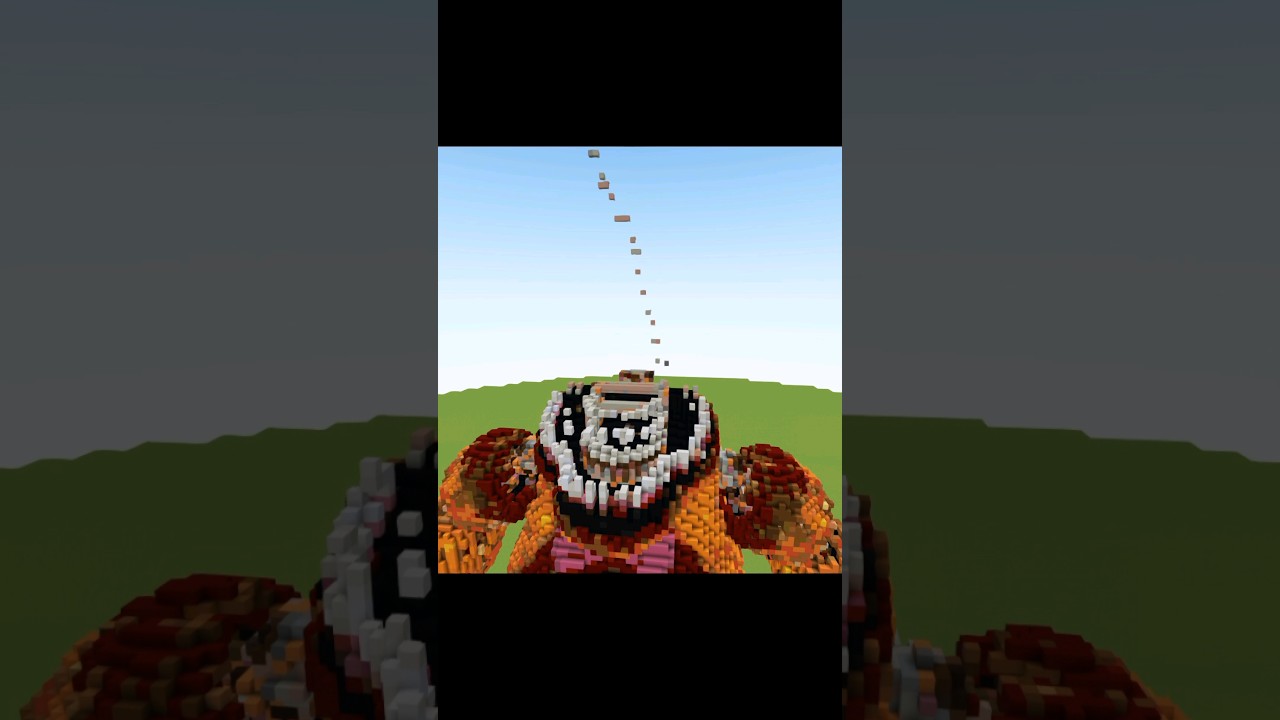 Nightmare Fredbear ▷ Five Nights at Freddy's ◁ Falling Block Timelapse Build