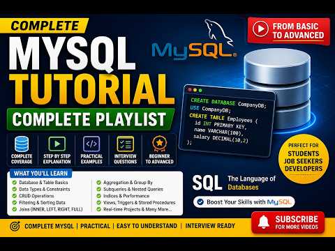 MySQL Tutorial #5 | WHERE Clause in MySQL | Filter Records Using Conditions